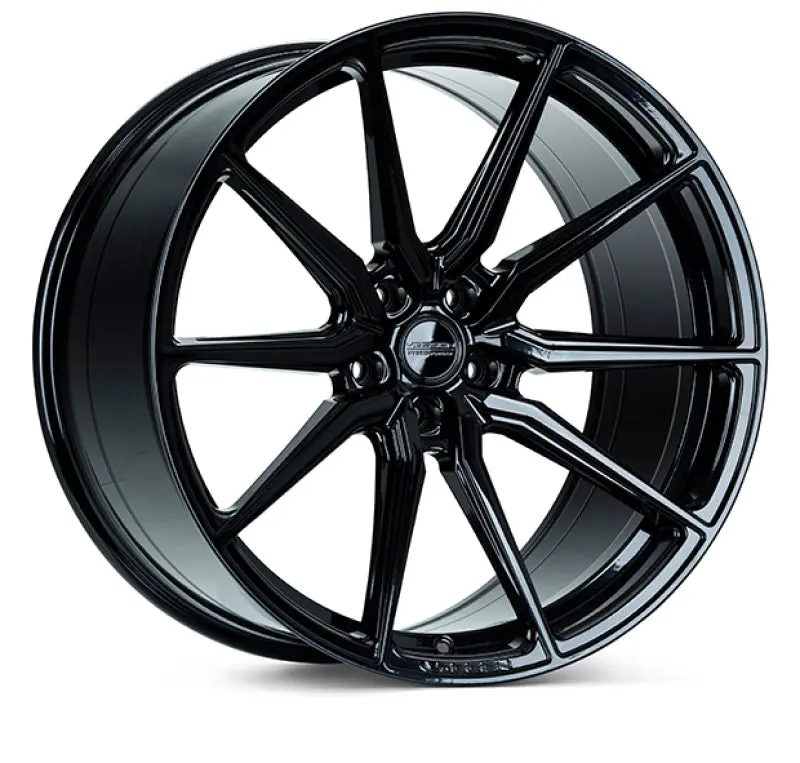 Vossen Hf-3 22X10.5 / 5X127 / Et35 / Deep Face / 71.5 - Gloss Black Wheel 1
