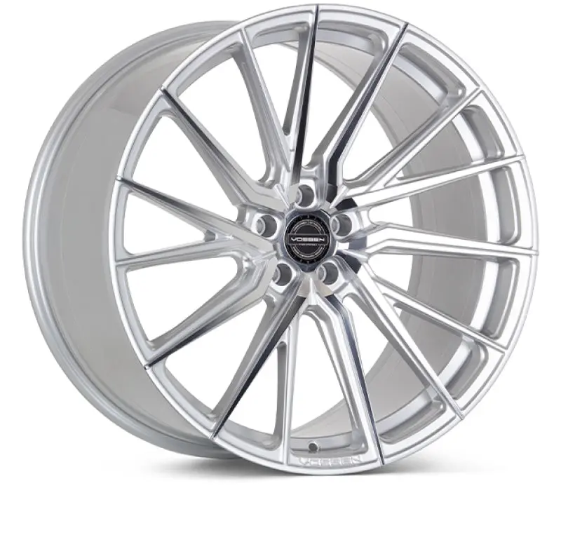 Vossen Hf-4T 20X10 / 5X120 / Et45 / Deep Face / 72.56 - Silver Polished - Right Wheel 1