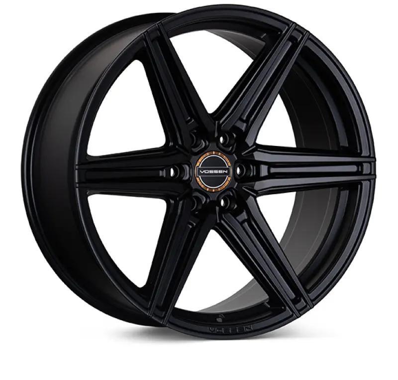 Vossen Hf6-2 20X9.5 / 6X139.7 / Et15 / Deep Face / 106.1 - Satin Black Wheel 1