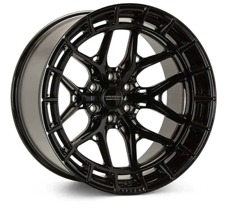 Vossen Hfx-1 20X10 / 6X135 Bp / Et-18 / 87.1 Cb / Super Deep - Gloss Black Wheel 1