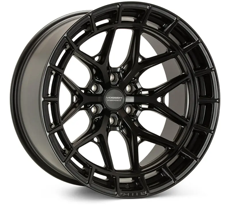 Vossen Hfx-1 22X12 / 6X139.7 Bp / Et-44 / 106.1 Cb / Ultra Deep - Satin Black Wheel 1