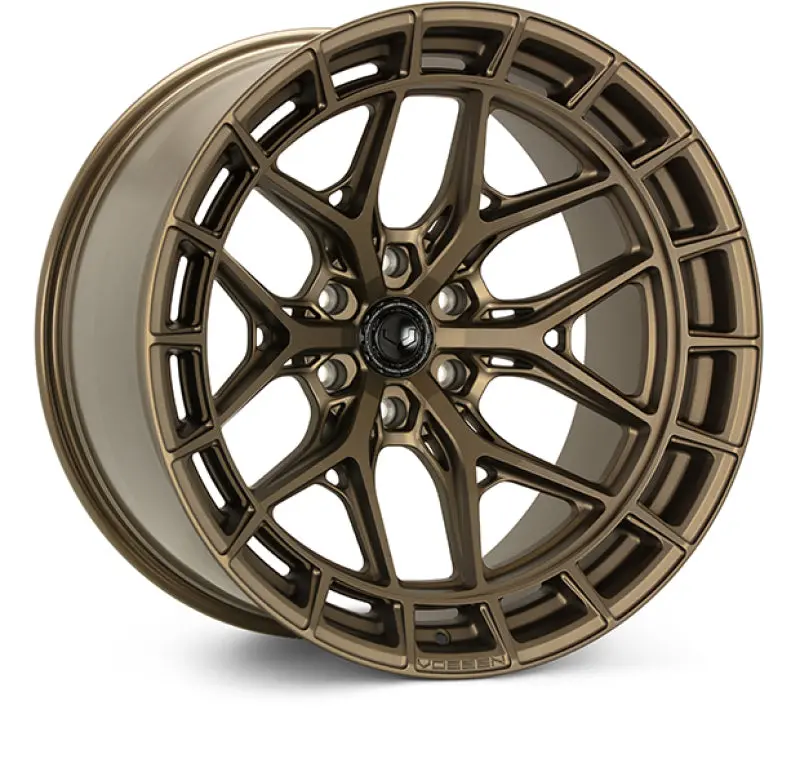 Vossen Hfx-1 22X12 / 6X139.7 Bp / Et-44 / 106.1 Cb / Ultra Deep - Terra-Bronze Wheel 1