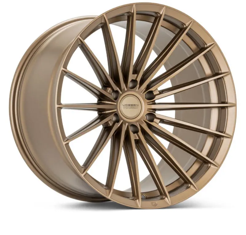 Vossen Hfx-4 18X9 - 6X135 - Et0 - Super Deep - 87.1 - Satin Bronze Wheel 1