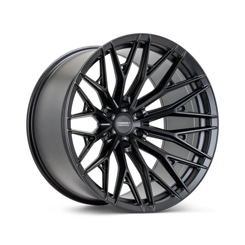 Vossen Hfx-6 22X10 - 8X180 - Et-18 - Super Deep Face - 124.3 - Satin Black Wheel 1