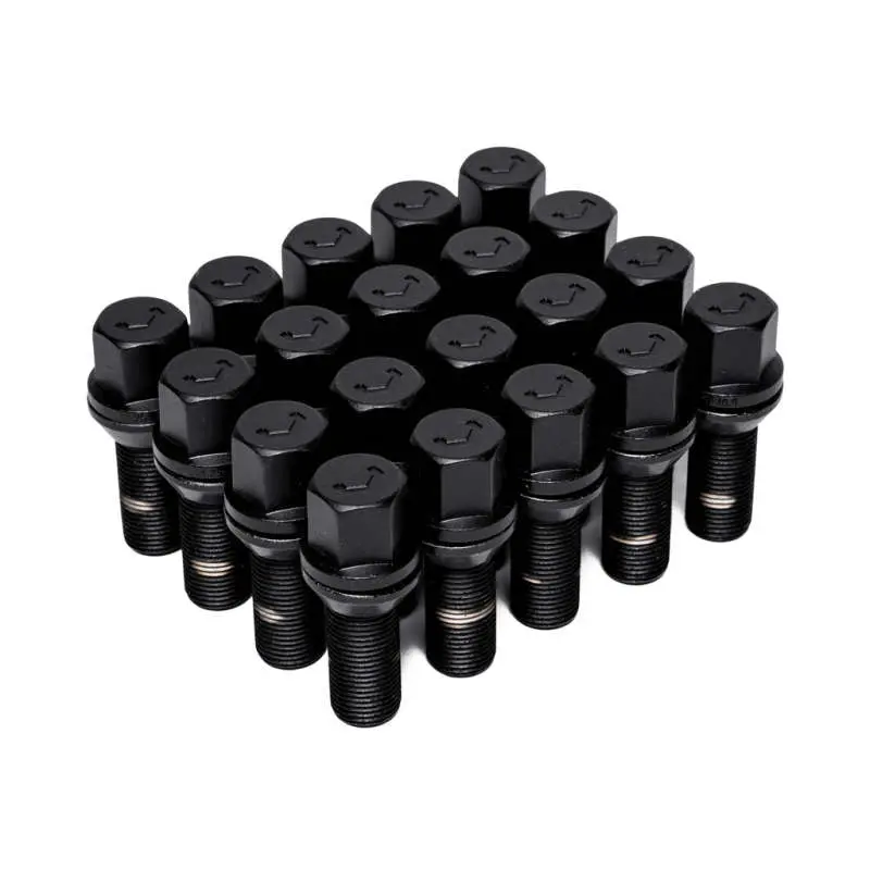 Vossen Lug Bolt - 15X1.25 - 32Mm - 17Mm Hex - Cone Seat - Black (Set Of 20) 1