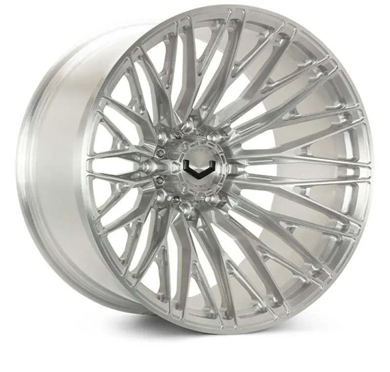 Vossen Vfx-04 24X14 - 8X180 - Et75 - Mega Deep - 124.3 - Brushed Gloss Clear Wheel 1
