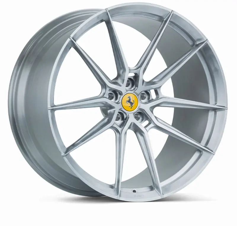 Vossen X Novitec Nf9 22X12 - 5X114.3 Bp - Et47 - Brushed Gloss Clear Ferrari Ff/Portofino Rear Wheel 1