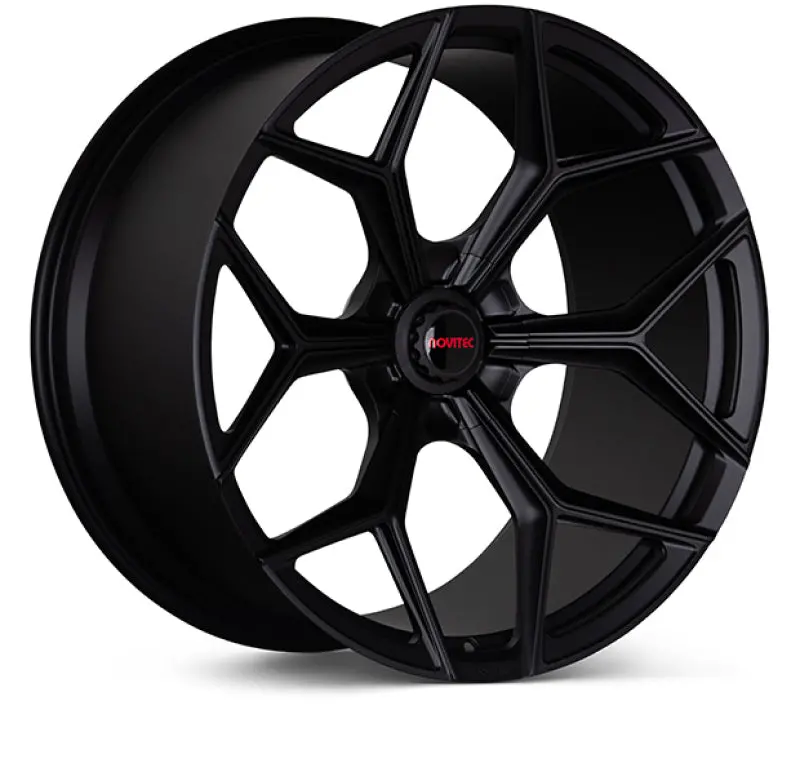 Vossen X Novitec Nl4-5L 21X9.5In - 5X120 Bp - Et30 - Satin Black Lamborghini Revuelto Front Wheel 1
