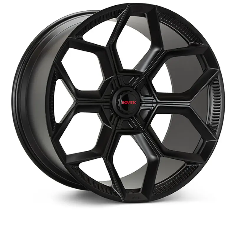 Vossen X Novitec Nl5-5L 23X12in - 5X130 Bp - Et15 - Satin Black Lamborghini Urus Rear Wheel 1