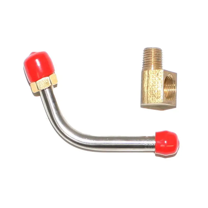Vpc6315om- 63-65' Chevy Corvette, Fuel Pump Inlet Fuel Line & Fitting; Steel 1