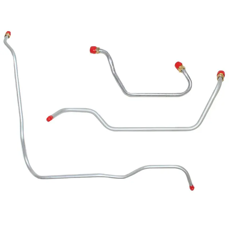 Vpc8235ss- 82' Chevy Corvette 5.7L/ 350Cid, Cross Fire Fuel Injection Feed Lines, 3 Line Set; Stainless 1