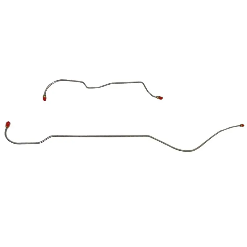 Vra5301ss- 53-55' Chevy Corvette, Rear Axle Brake Lines; Stainless 1