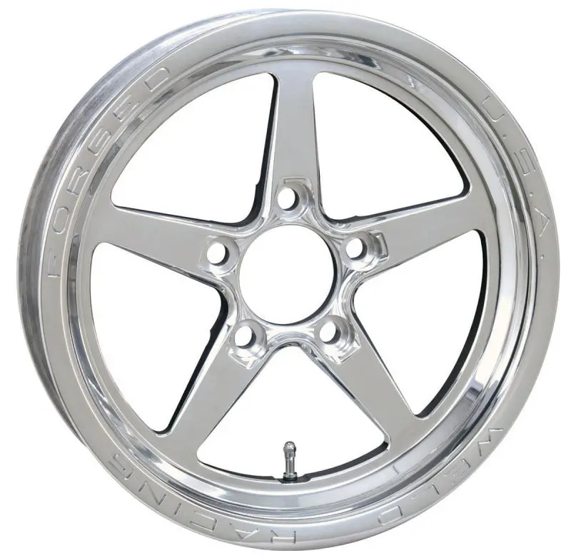 Weld Alumastar 1-Piece 15X3.5 / 5X4.75 Bp / 2.25In. Bs Polished Wheel - Non-Beadlock 1