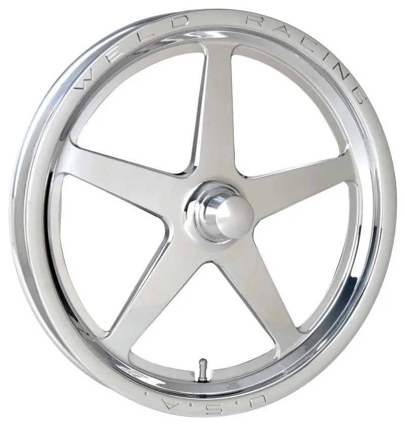 Weld Alumastar 1-Piece 17X3.5 / Strange Spindle Bp / 1.75In. Bs Polished Wheel - Non-Beadlock 1