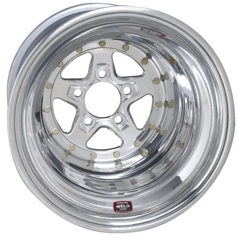 Weld Alumastar 2.0 15X10 / 5X4.5 Bp / 6In. Bs Polished Wheel - Non-Beadlock 1