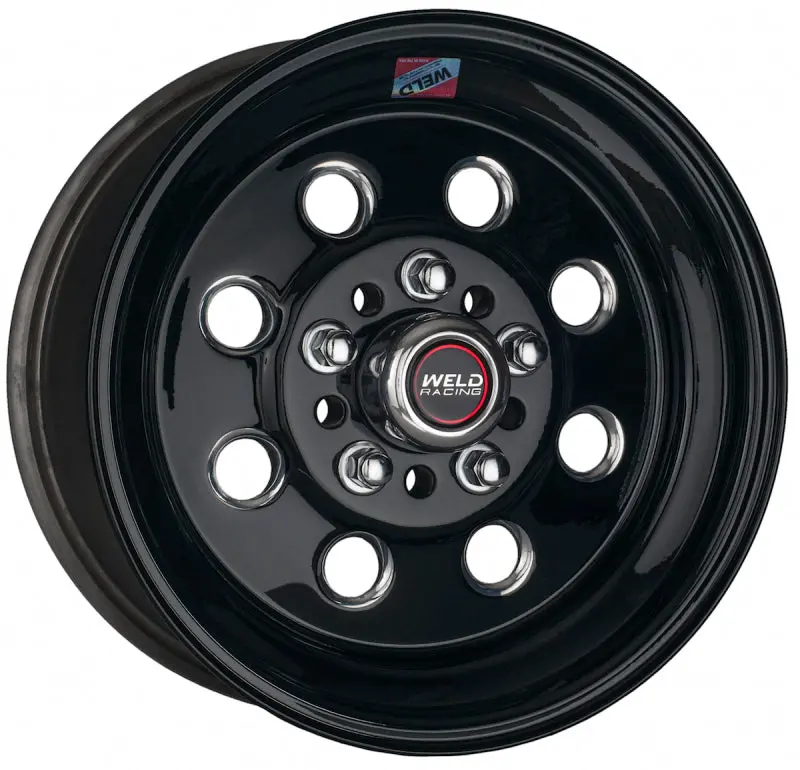 Weld Draglite 15X10/ 5X4.5/4.75 Bp / 4.5In Bs Gloss Black Wheel 1