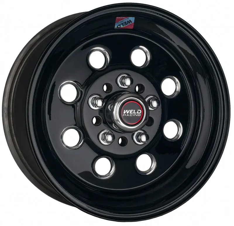 Weld Draglite 15X8 / 5X4.5 & 5X4.75 Bp / 4.5In. Bs Black Wheel - Non-Beadlock 1