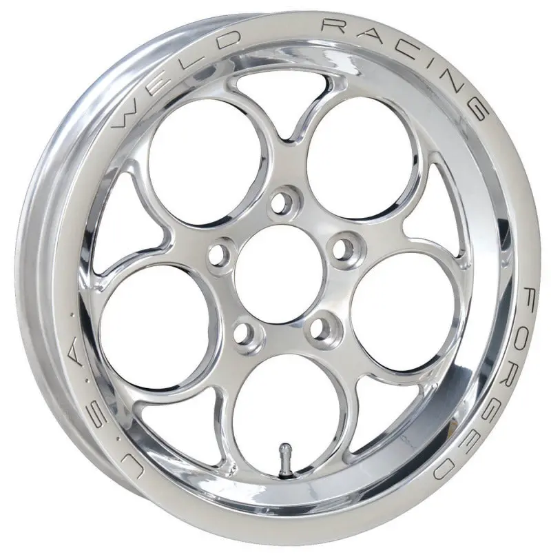 Weld Magnum 1-Piece 15X3.5 / 5X4.75 Bp / 1.75In. Bs Polished Wheel - Non-Beadlock 1