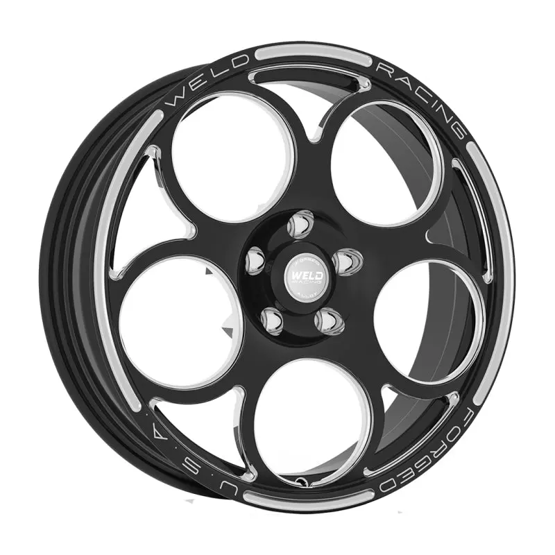 Weld Magnum 2.0 18X6 / 5X4.5 Bp / 3.2In. Bs Black Wheel - Non-Beadlock 1