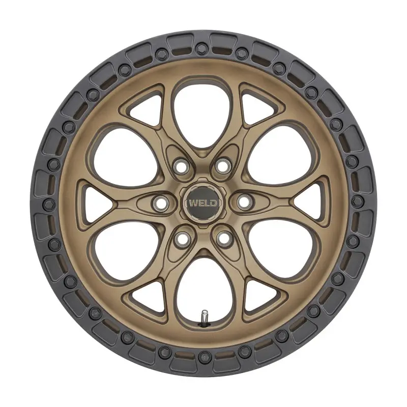 Weld Off-Road Ledge Six 20X9 / 6X135 Bp / Et00 / Bs5.00 Satin Black Wheel 1