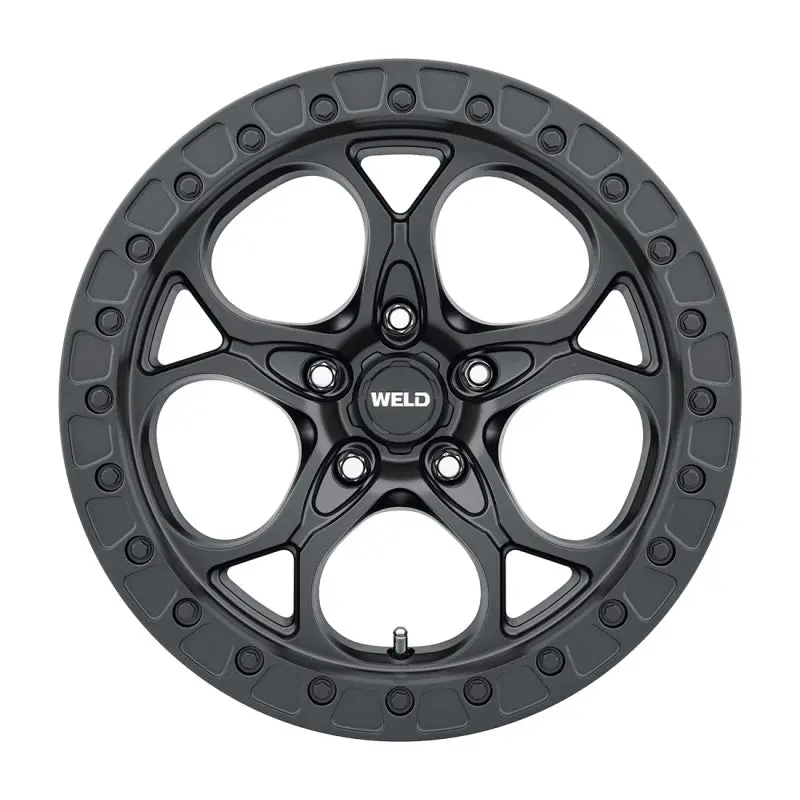 Weld Off-Road W108 17X9.0 Ledge 5X127 Et00 Bs5.00 Satin Black 71.5 1