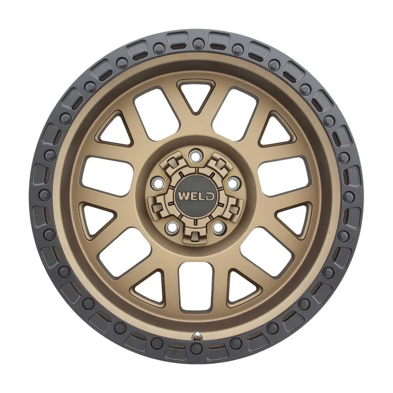 Weld Off-Road W115 17X8.5 Cinch 5X100 5X114.3 Et38 Bs6.25 Satin Bronze / Satin Black 72.56 1