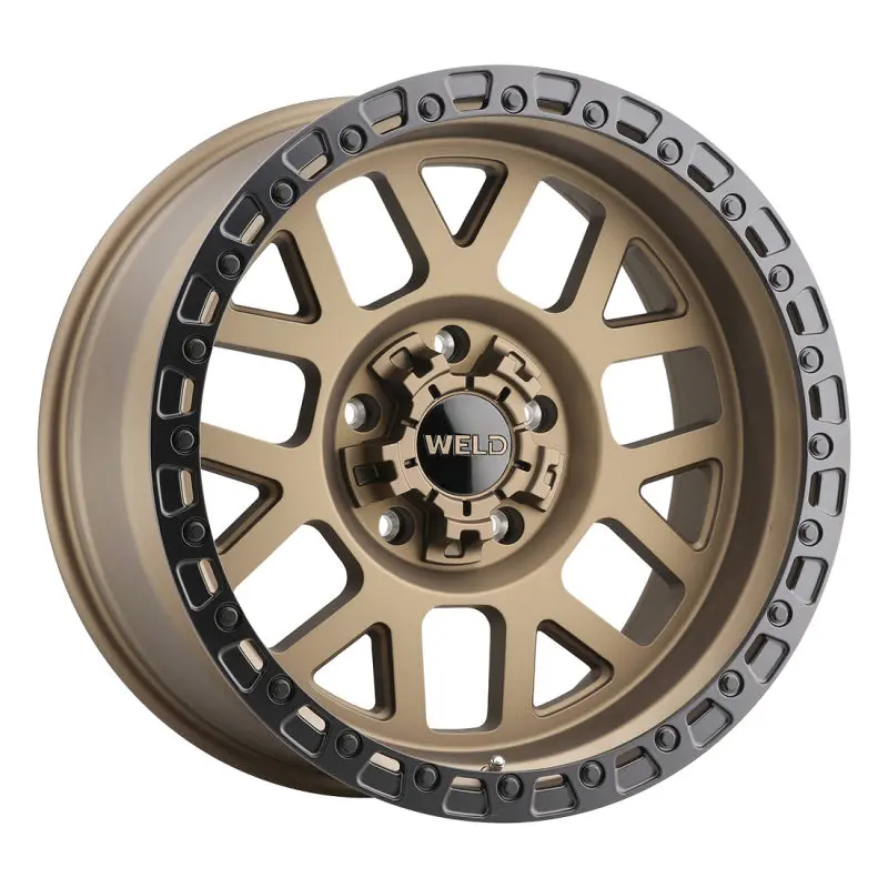 Weld Off-Road W115 17X8.5 Cinch 5X110 5X127 Et38 Bs6.25 Satin Bronze / Satin Black 71.5 2