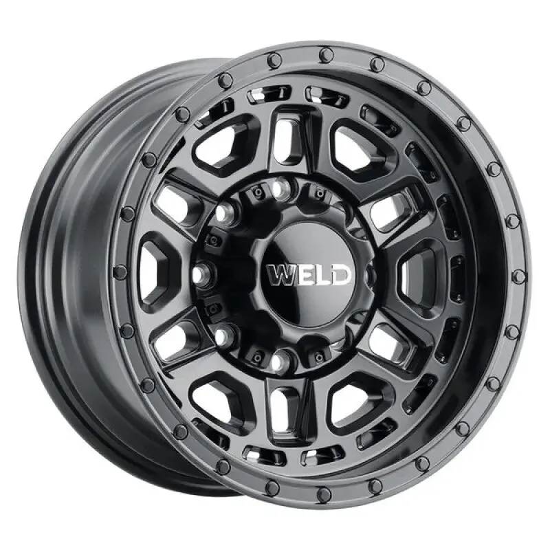 Weld Off-Road W119 20X9 Crux 6X135/6X139.7 Et19 Bs5.75 Satin Black 106.1 1