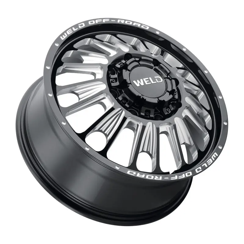 Weld Off-Road W121 20X8.25 Scorch Front 8X200 Et108 Bs8.90 Gloss Black Mil 142.2 1