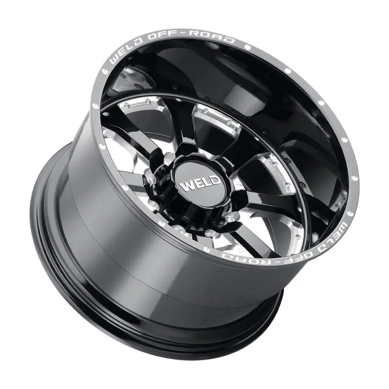Weld Off-Road W125 20X10 Granada Six 6X135 Et-18 Bs4.75 Gloss Black Mil 87.1 1