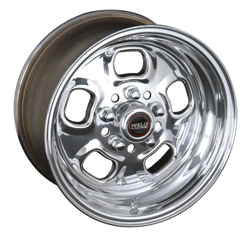 Weld Rodlite 15X15 / 5X4.5 & 5X4.75 Bp / 4.5In. Bs Polished Wheel - Non-Beadlock 1
