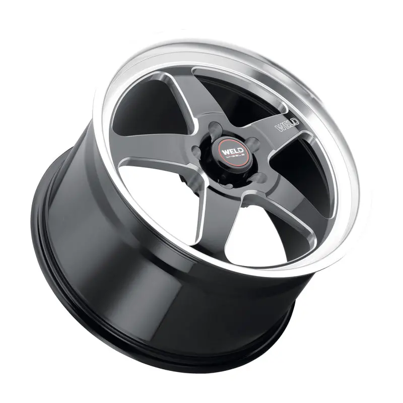 Weld S104 17X11 Ventura 5X127 Et-44 Bs4.25 Gloss Black Mil Dia 78.1 1