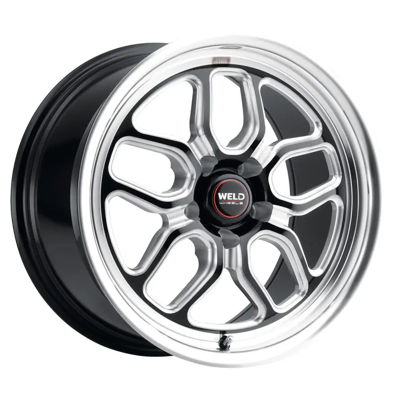 Weld S107 17X8 Laguna 5X127 Et00 Bs4.50 Gloss Black Mil Dia 78.1 1