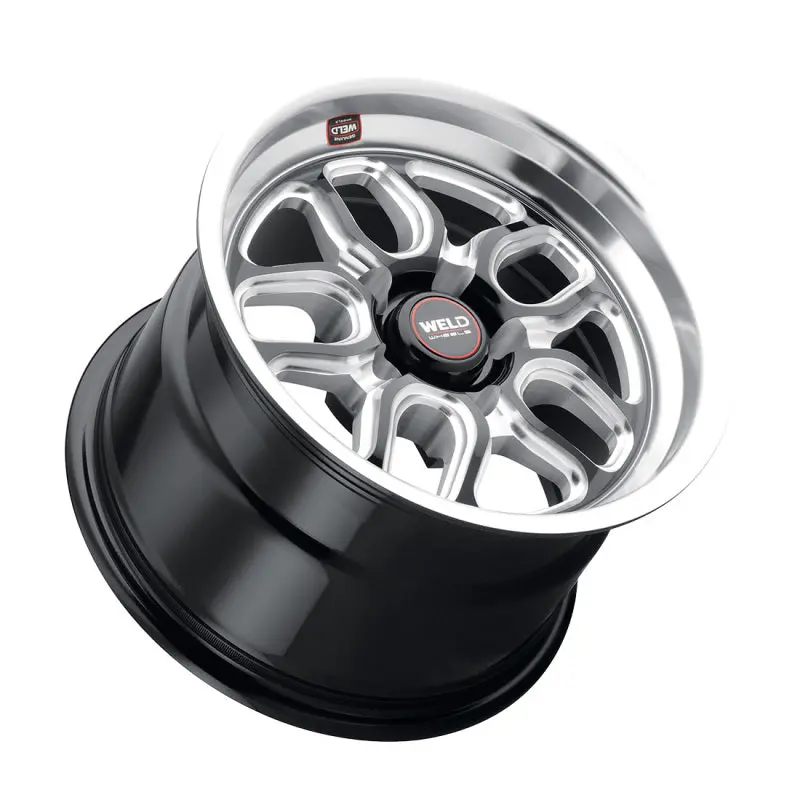 Weld S152 15X10 Laguna Drag 5X115 Et22 Bs6.4 Gloss Black Mil Dia 78.1 1
