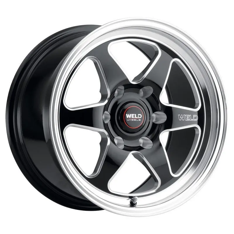 Weld S156 17X11 Ventura 6 Drag 6X127 Et36 Bs7.375 Gloss Blk Mil Dia 78.1 1