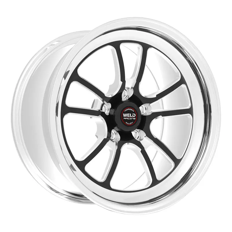 Weld S70 20X7 / 5X4.5 In Bp / 4.3In. Bs Black Wheel (High Pad) - Non-Beadlock 1