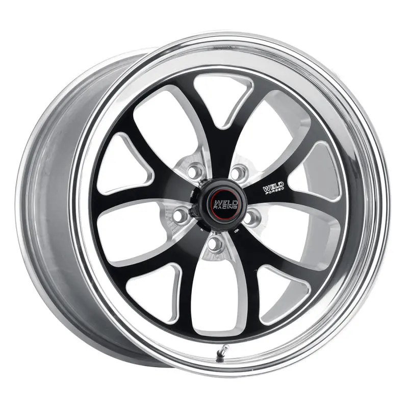 Weld S76 20X7 / 5X115mm Bp / 4.3In. Bs Black Wheel (High Pad) 1
