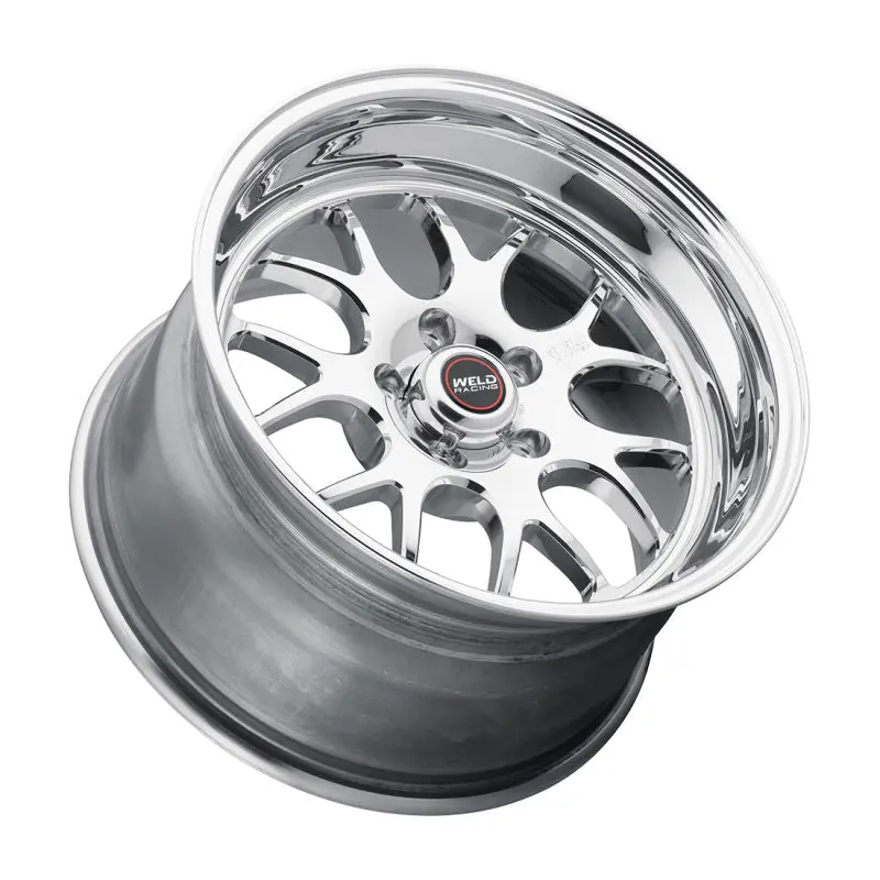 Weld S77 18X10 / 5X115mm Bp / 6.6In. Bs Polished Wheel (High Pad) - Non-Beadlock 1