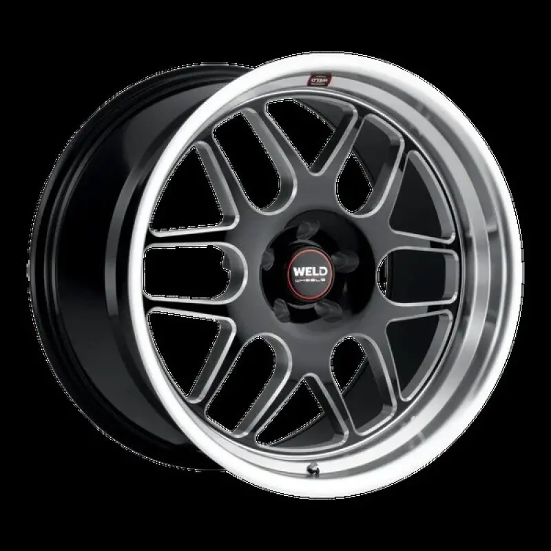 Weld Solana 17X8 / 5X127 Bp / Et0 / 78.1Mm Bore - Gloss Black Mil Dia Wheel 1