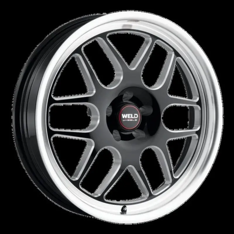 Weld Solana Drag 20X5 / 6X139.7 Bp / Et-13 / 106.1Mm Bore - Gloss Black Mil Dia Wheel 1