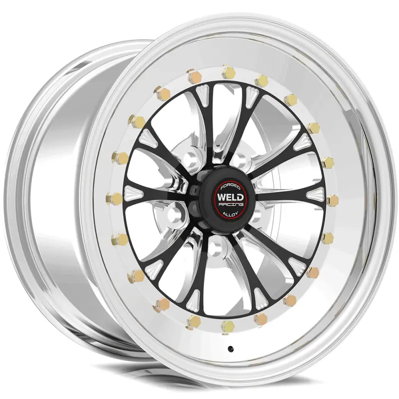 Weld Vitesse 15X6 / 5X4.75 Bp / 3.5In. Bs Black Wheel - Non-Beadlock 2