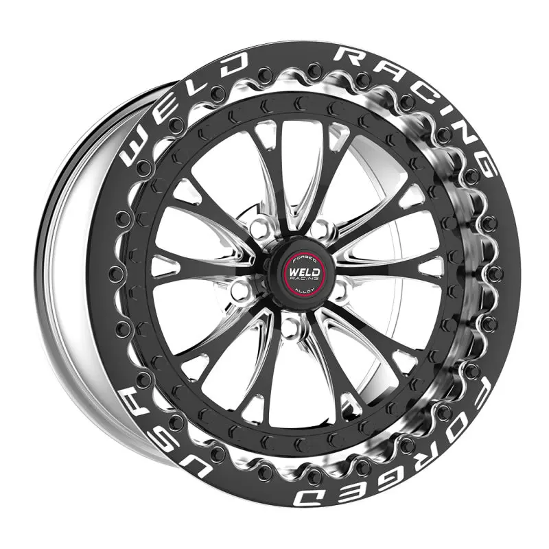 Weld Vitesse 17X11 / 5X4.75Mm Bp / 7.7In. Bs Black Wheel - Black Sbl 1