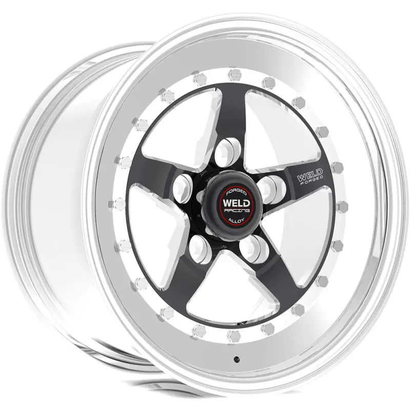 Weld Weldstar 15X4 / 5X4.5 Bp / 1.5In. Bs Black Wheel - Non-Beadlock 2