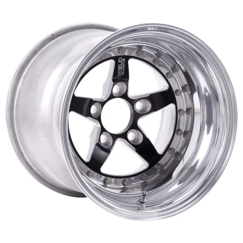 Weld Weldstar 15X8 / 5X120mm Bp / 3.5In. Bs Black Wheel - Non-Beadlock 1