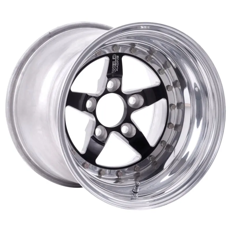 Weld Weldstar 15X8 / 5X4.75 Bp / 5.5In. Bs Black Wheel - Non-Beadlock 1