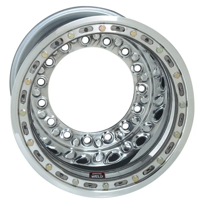 Weld Wide 5 Hs Direct Mount 15X12 / 5X10.25 Bp / 5In. Bs Polished Assembly - Outer Beadlock 1