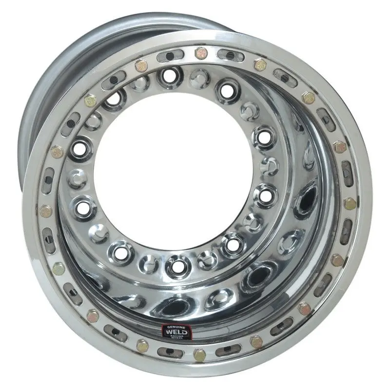 Weld Wide 5 Hs Direct Mount 15X14 / 5X10.25 Bp / 5In. Bs Polished Assembly - Outer Beadlock 1
