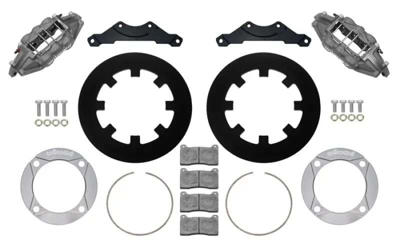 Wilwood 2014+ Polaris Rzr Xp 1000 Rear Kit 11.25In - Anodized 1