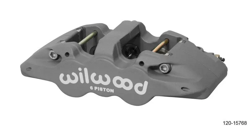 Wilwood Caliper-Aero6-R/H - Type Iii Ano 1.62/1.12/1.12In Pistons 1.25In Disc 1