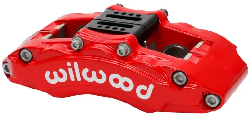 Wilwood Caliper - At6 Lug Mount Red 1.75In/1.38In/1.38In Piston .75In Rotor - Left Side 1